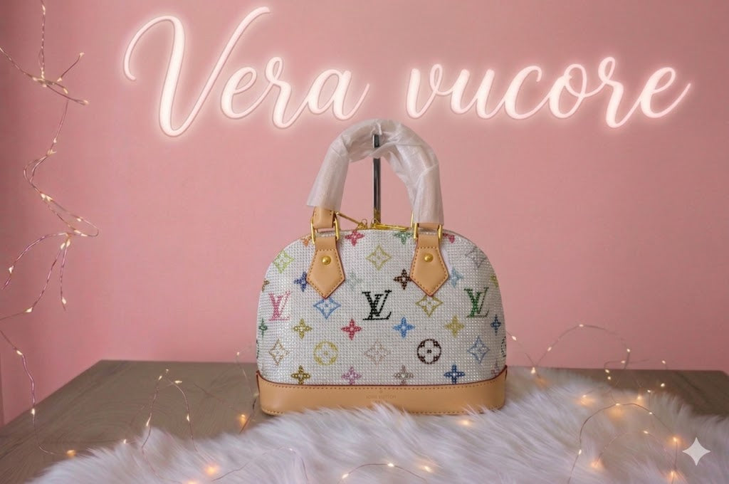 LV x TM Alma BB crystal bag