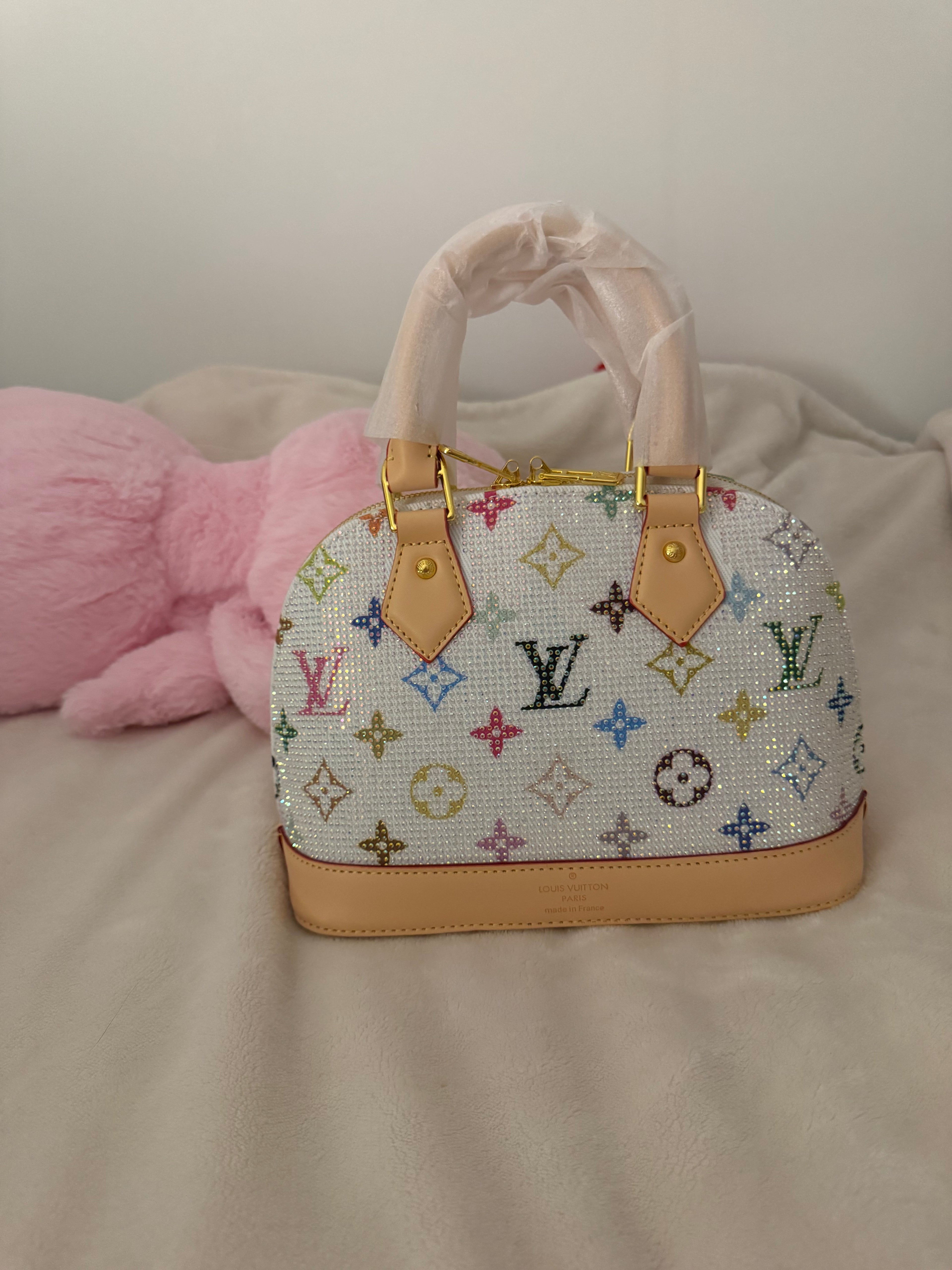 LV x TM Alma BB crystal bag