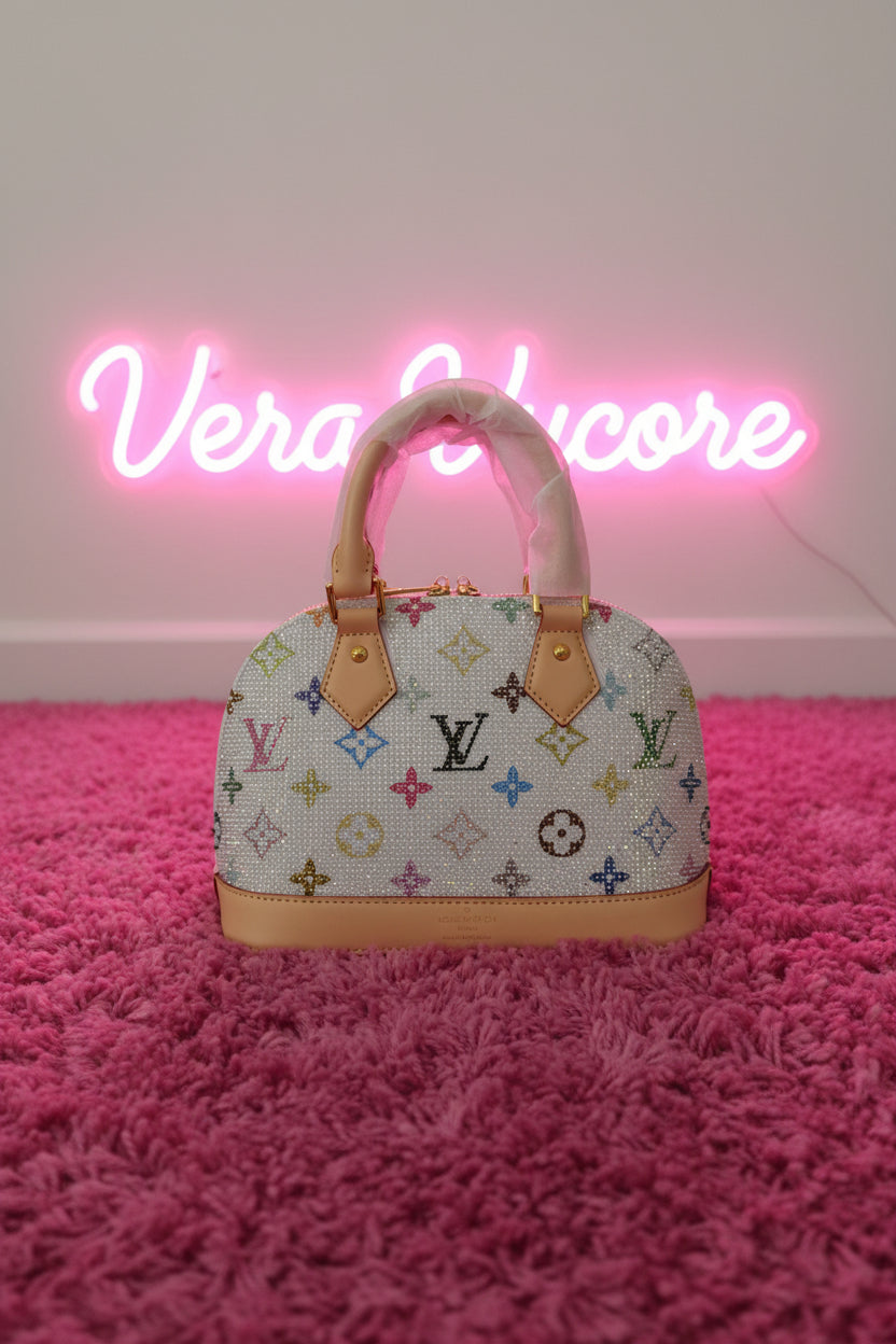 LV x TM Alma BB crystal bag